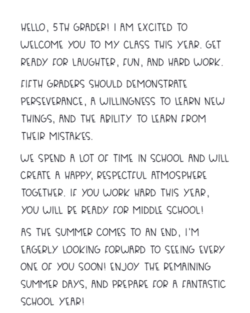 welcome